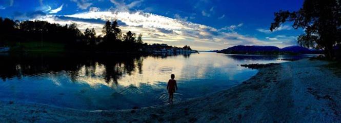 Skanevik Fjordhotel Kültér fotó